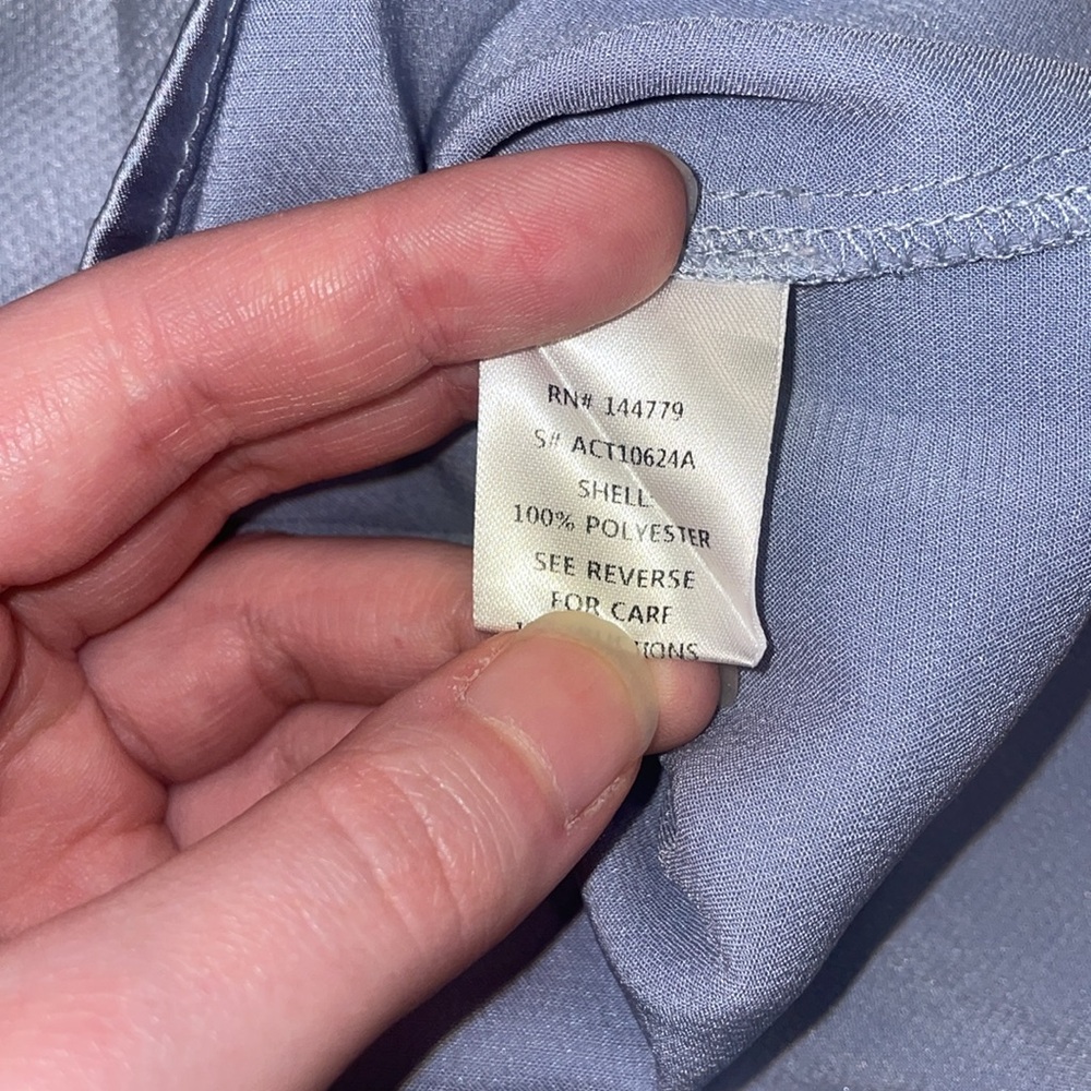 Multicolor Satin Button Down - image 3